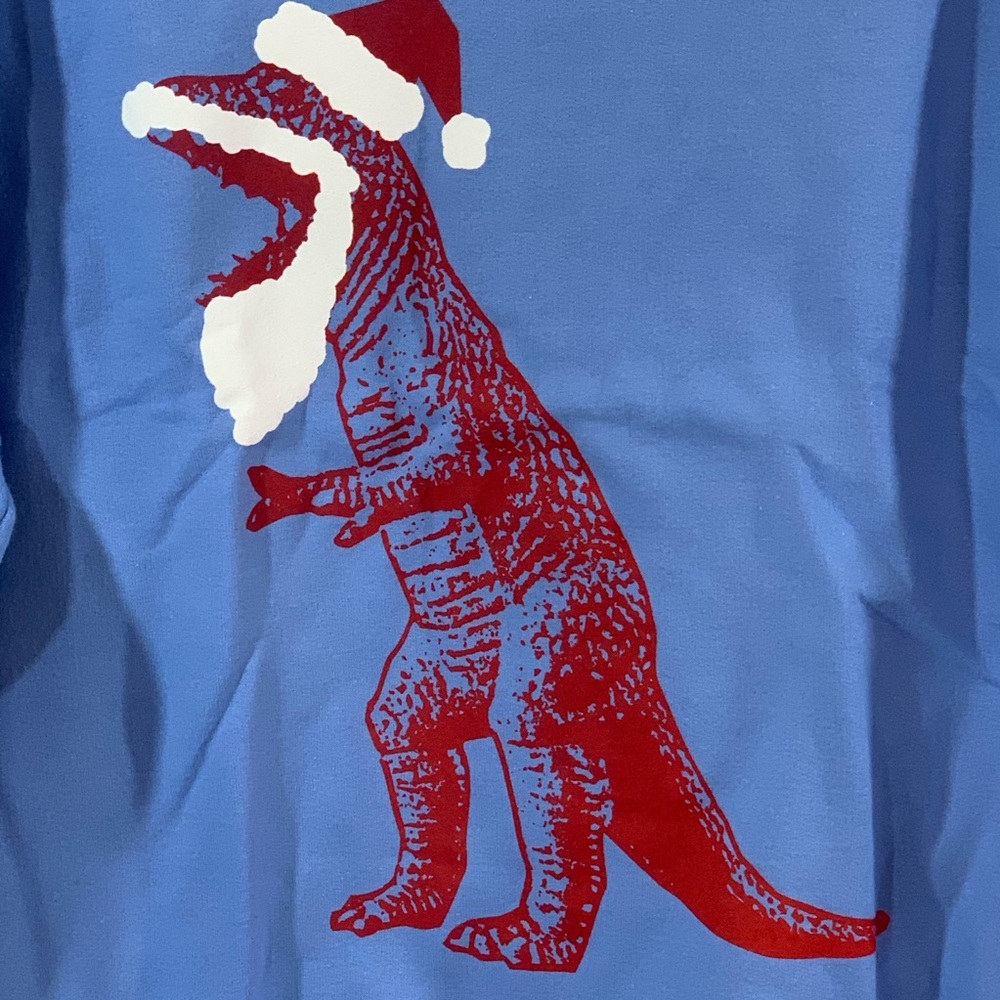 Big Bang Theory T Rex Holiday Sweatshirt - Picture 3 of 7